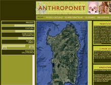 Tablet Screenshot of anthroponet.it